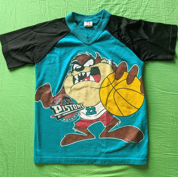 NBA official vtg Detroit Pistons jersey kids 10 - Picture 1 of 6